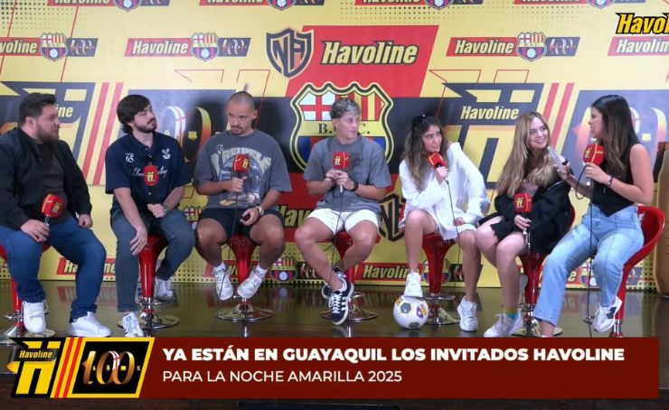 Invitados de Havoline a la Noche Amarilla