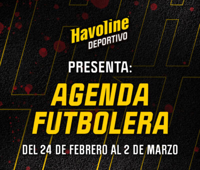 Agenda futbolera del 24 de febrero al 2 de marzo