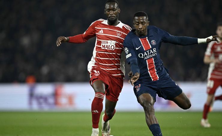 PSG goleó al Brest por Champions League