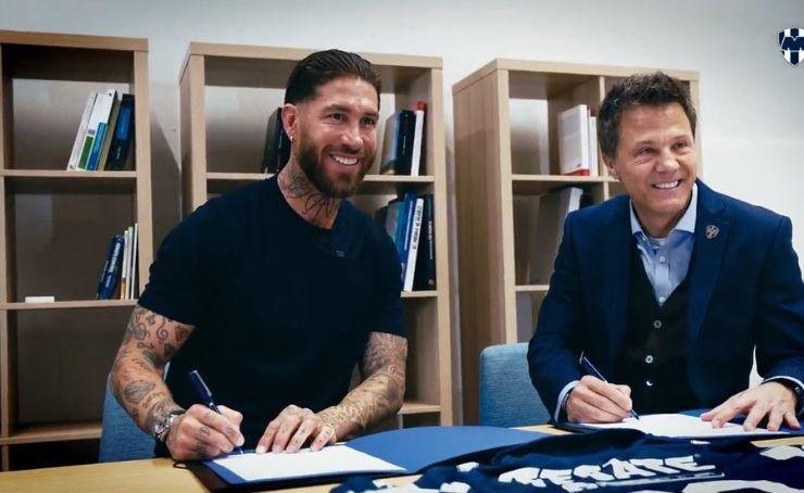 Sergio Ramos nuevo jugador de Monterrey