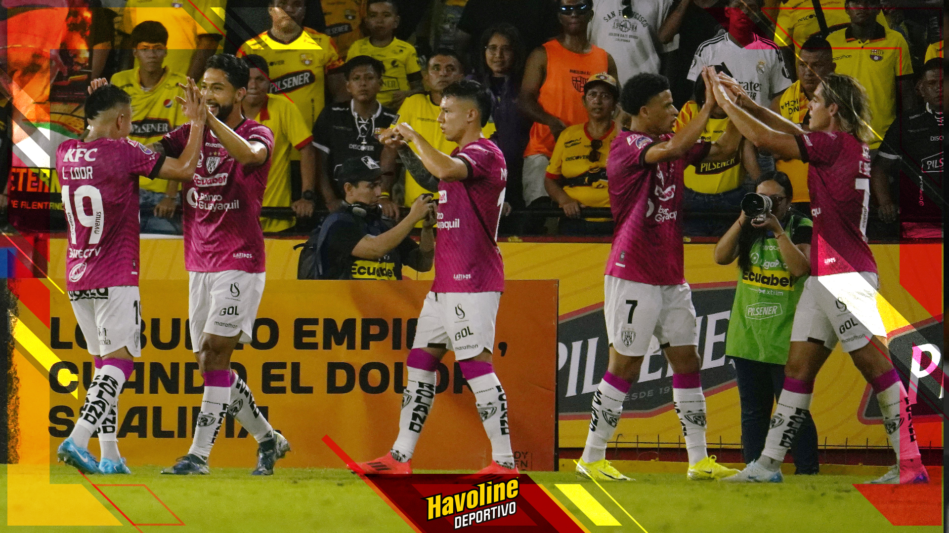 Independiente goleó a Barcelona en el Monumental