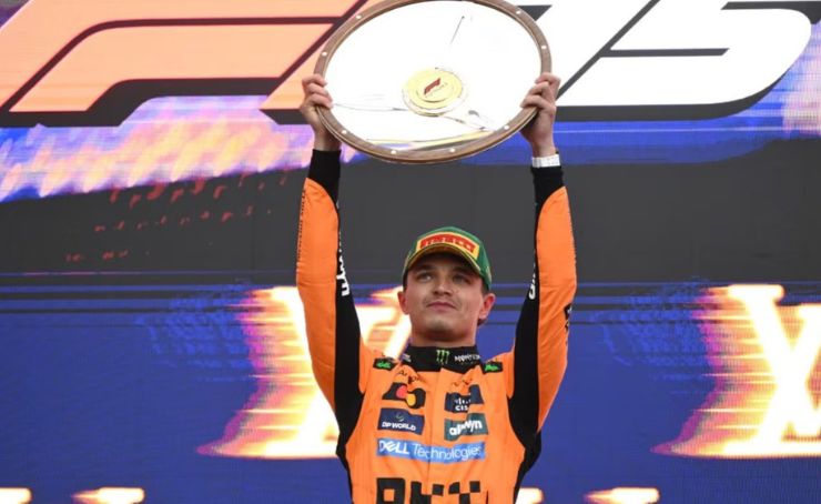 Lando Norris ganó el fin de semana, el Gran Premio de Australia de Fórmula 1