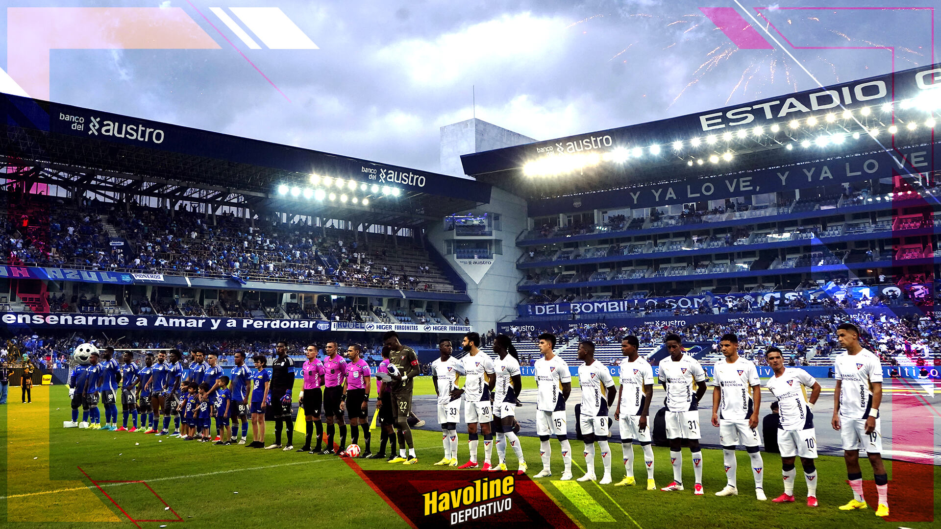 Emelec y Liga de Quito jugaron en el estadio Capwell por la fecha 5 de la LigaPro