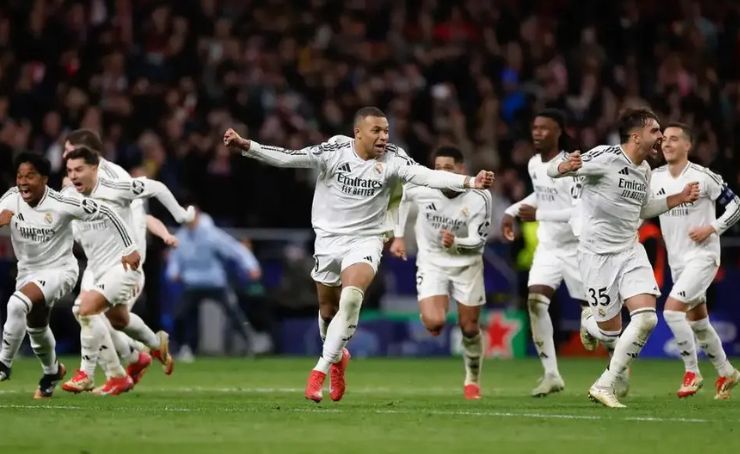 Real Madrid clasificó a los cuartos de final de la Champions League